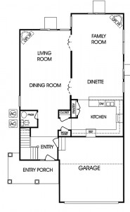 Harvard Floorplan First Floor