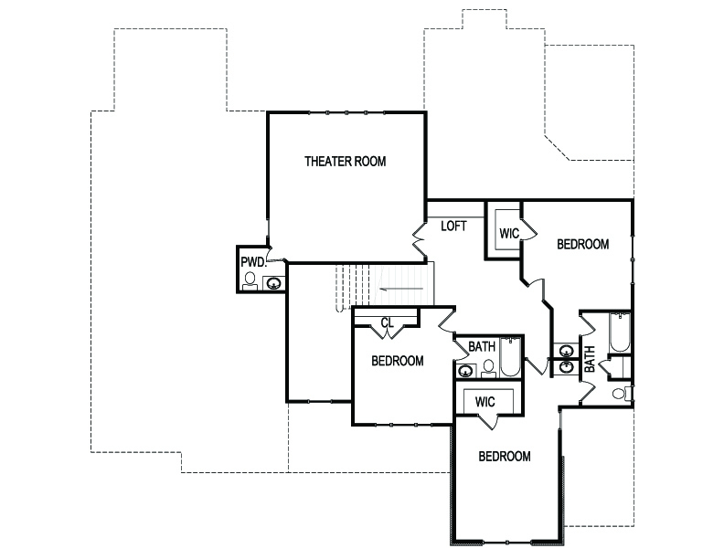 Model 3 Second Floor