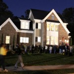 Home Exterior at Night