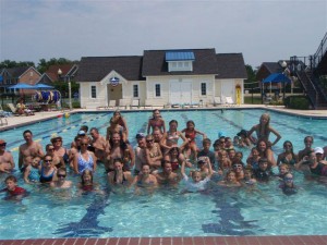 july 4th in the pool