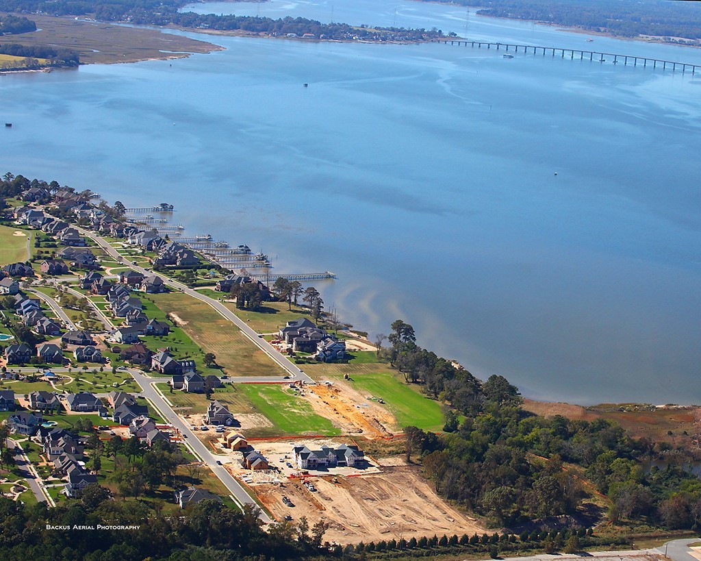Aerial view of the Last Phase at The Riverfront