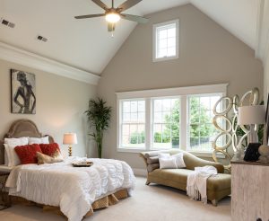 Vaulted Ceiling Bedroom