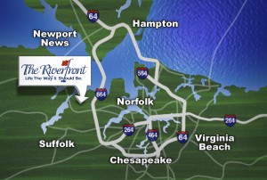 Hampton Roads Regional Metro Map