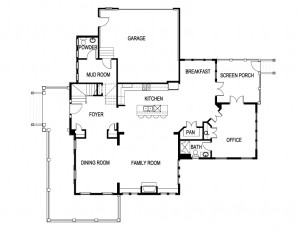 Model 6 First Floor